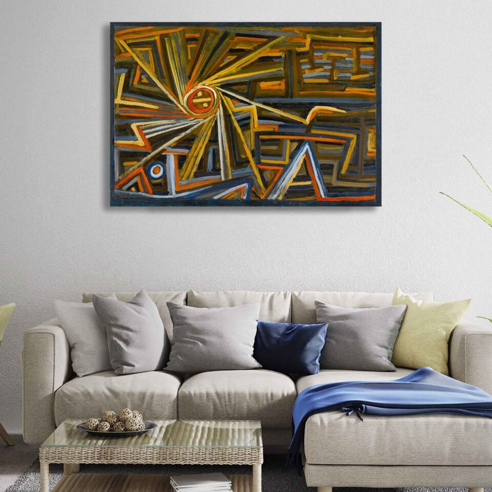 Strahlung Und Rotation - Famous Painting - Image 3