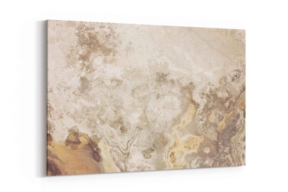 Beige Marble - Abstract Art Prints