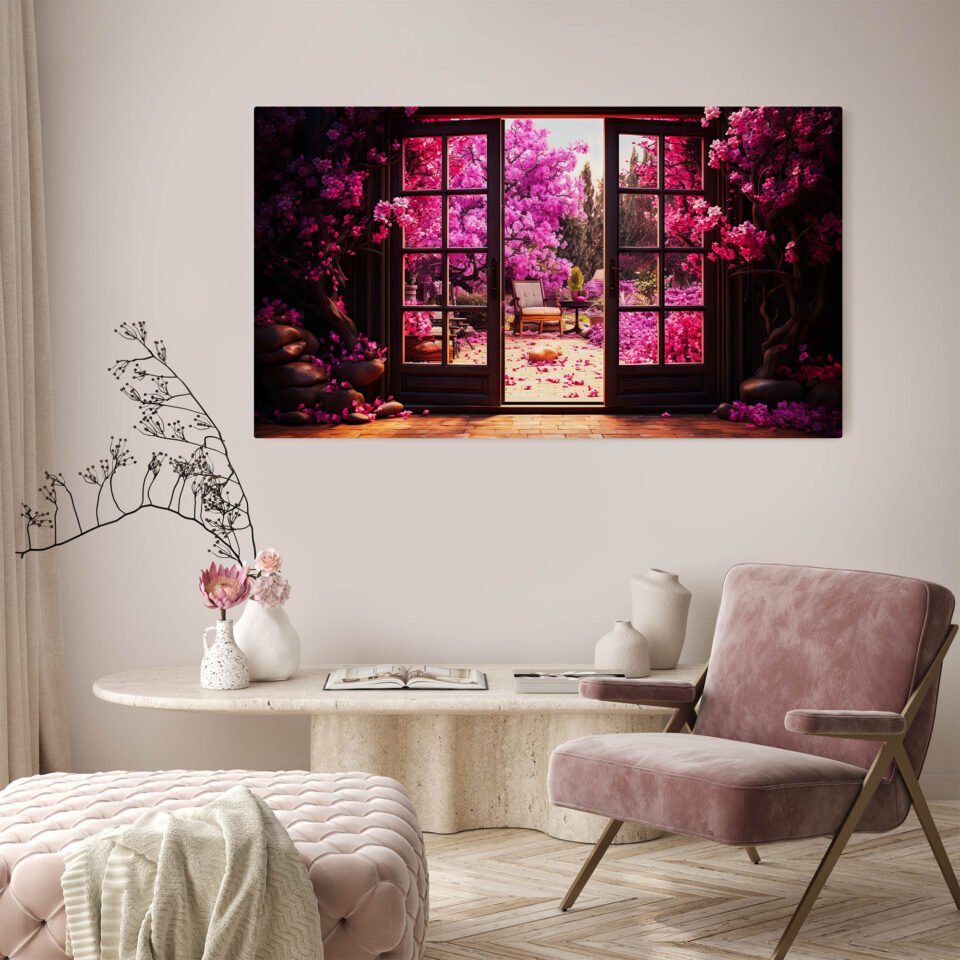 Garden Portal - Floral Wall Art - Image 2