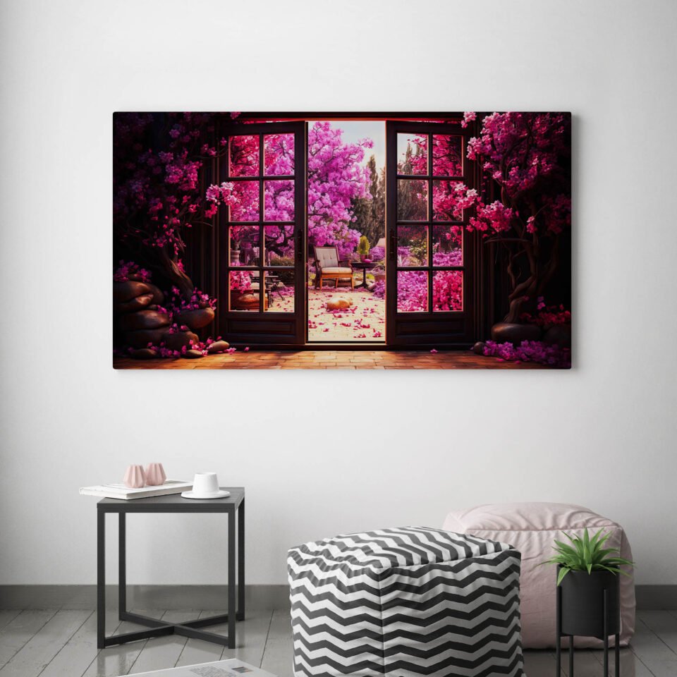 Garden Portal - Floral Wall Art - Image 4