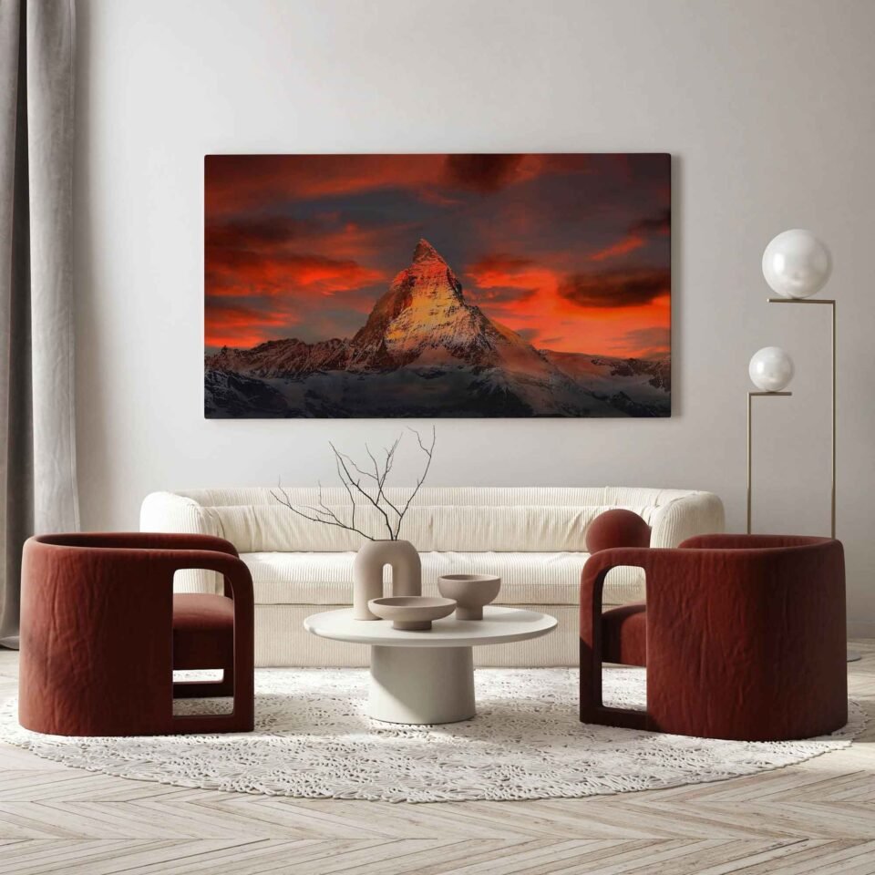 Alpine Serenity - Canvas Art - Image 2