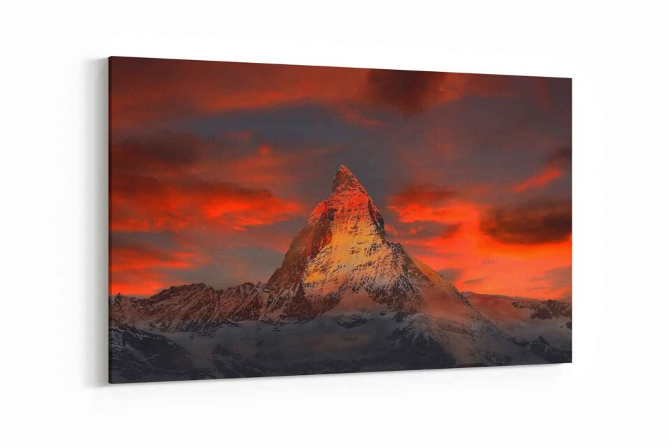Alpine Serenity - Canvas Art