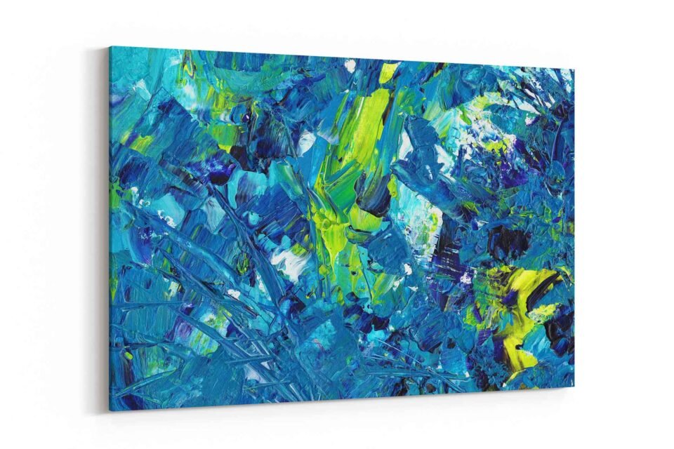 Azure Dreams - Abstract Art