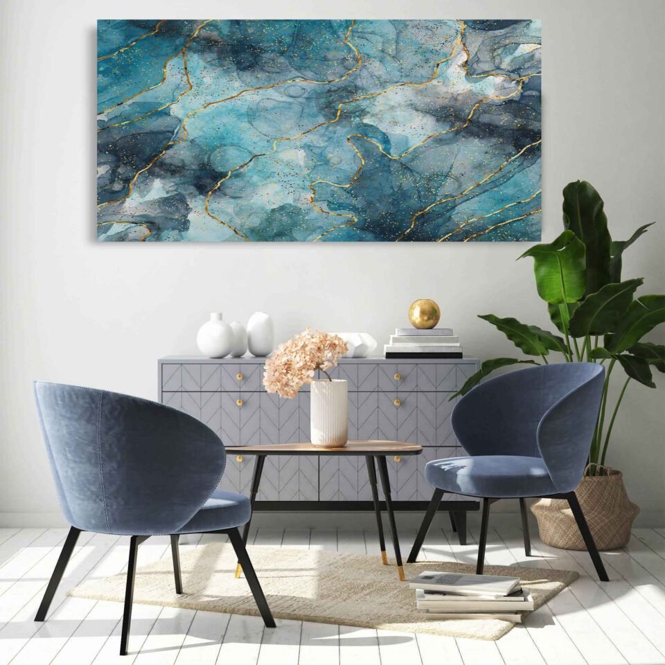 Abstract Marble - Canvas Art