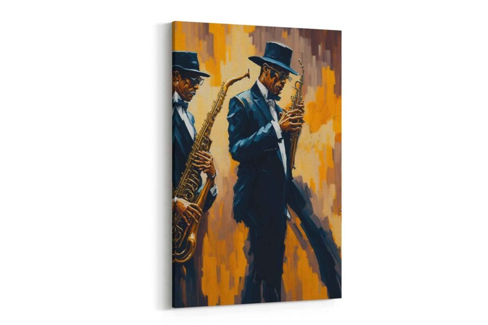 Soulful Saxophone Wall Art Prints - Image 2