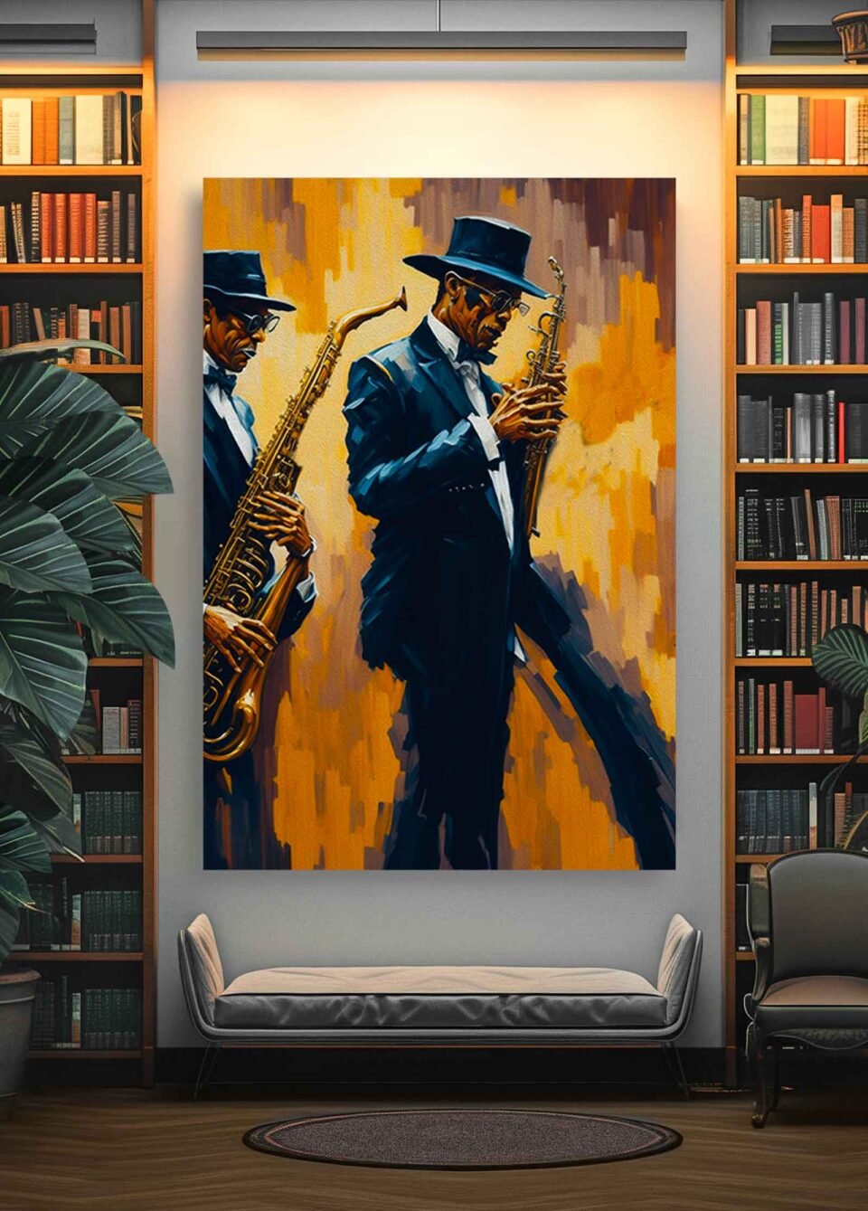 Soulful Saxophone Wall Art Prints - Image 3