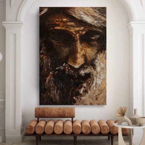 Grandfather Portrait Abstract Art – Expressive Wall Art of a Thoughtful Elder Capture emotion with this **Abstract Grandfather Portrait**—a striking acrylic wall art piece featuring bold brushstrokes and deep expression. This modern artwork adds depth and character to any space, perfect for lovers of unique and thought-provoking art.