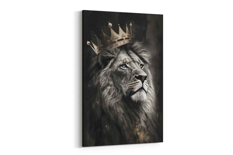 Majestic Lion King Wall Art - Image 3
