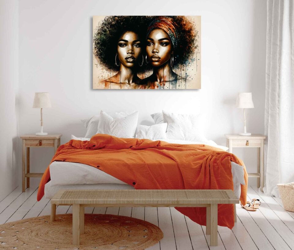 African Women Wall Art Print - Image 4