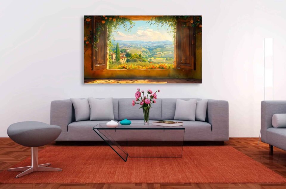 Tuscan Countryside Wall Art - Image 5