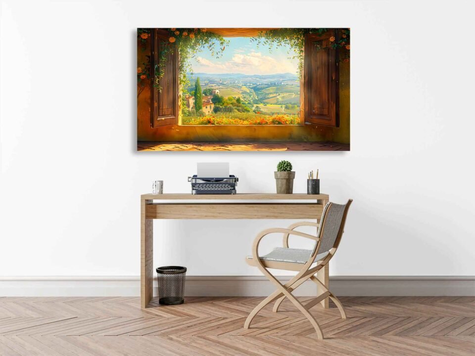 Tuscan Countryside Wall Art - Image 2