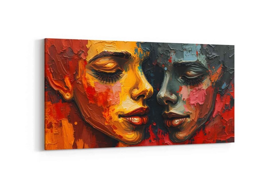 Bold Expressionism Large Art Print - Image 3