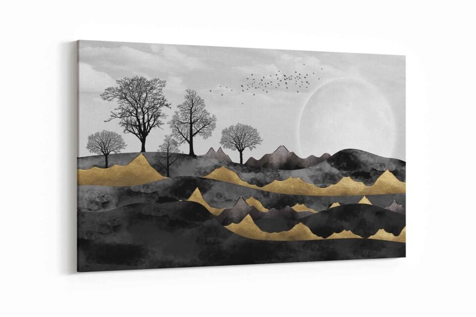 Black Trees - Landscape Wall Art - Image 3