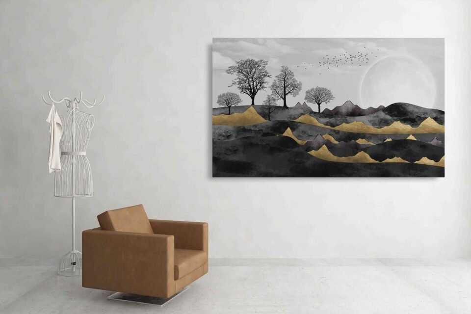 Black Trees - Landscape Wall Art - Image 4