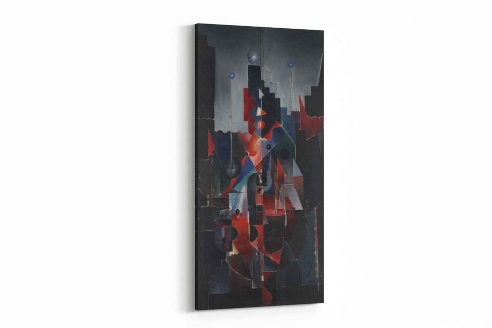 Abstract Geometric Cityscape - Image 3