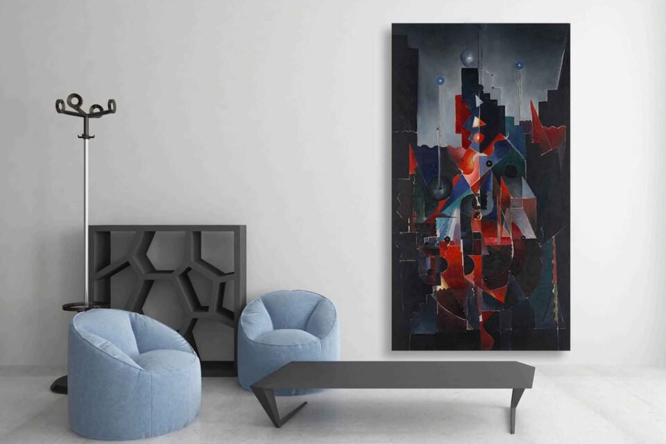 Abstract Geometric Cityscape - Image 4