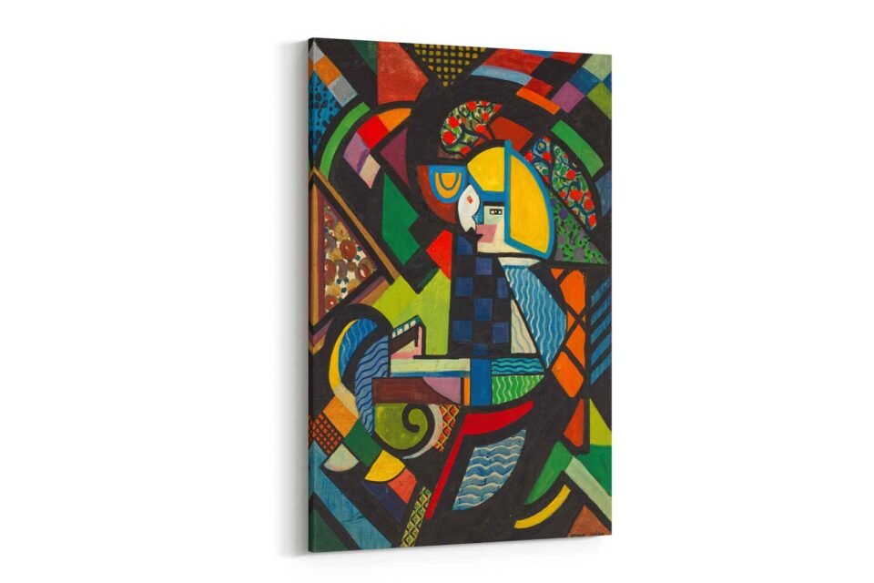 Colourful Cubist Abstract - Image 3