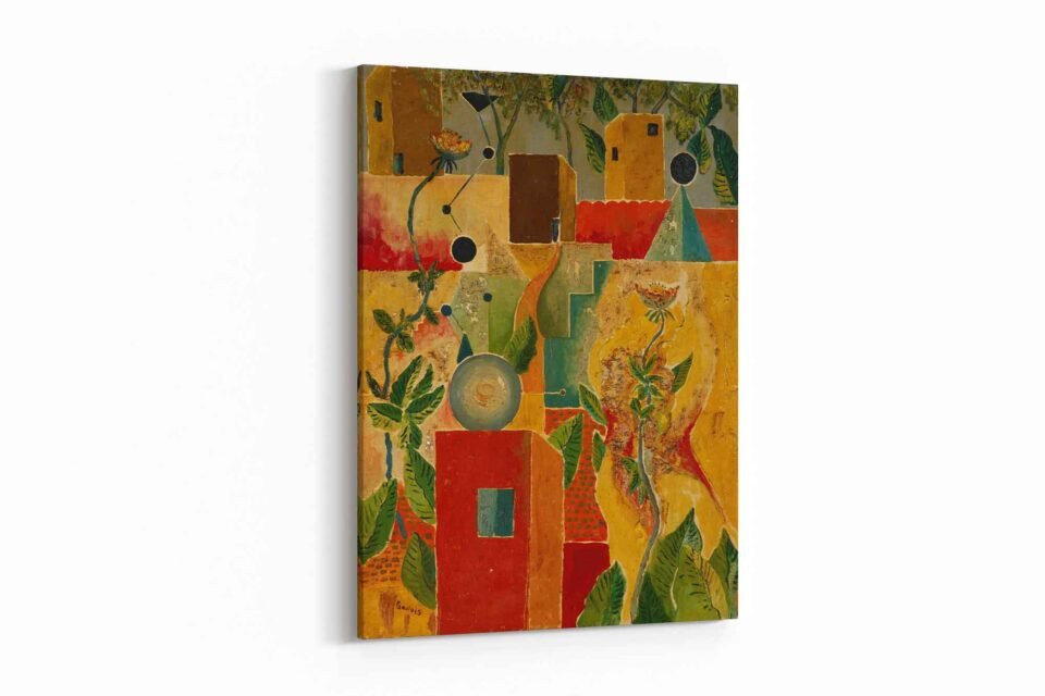 Colourful Botanical Abstract Art - Image 3
