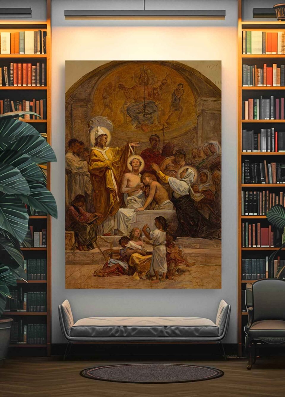 The Baptism of Saint Augustine - Image 4