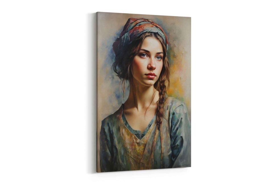 Bohemian Woman Portrait - Image 2