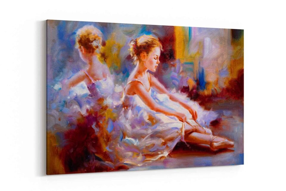 Elegant Ballerina Wall Art - Image 2
