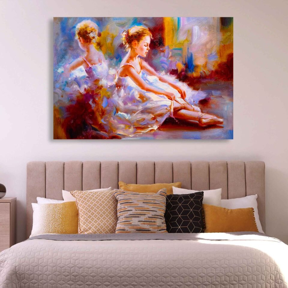 Elegant Ballerina Wall Art - Image 3