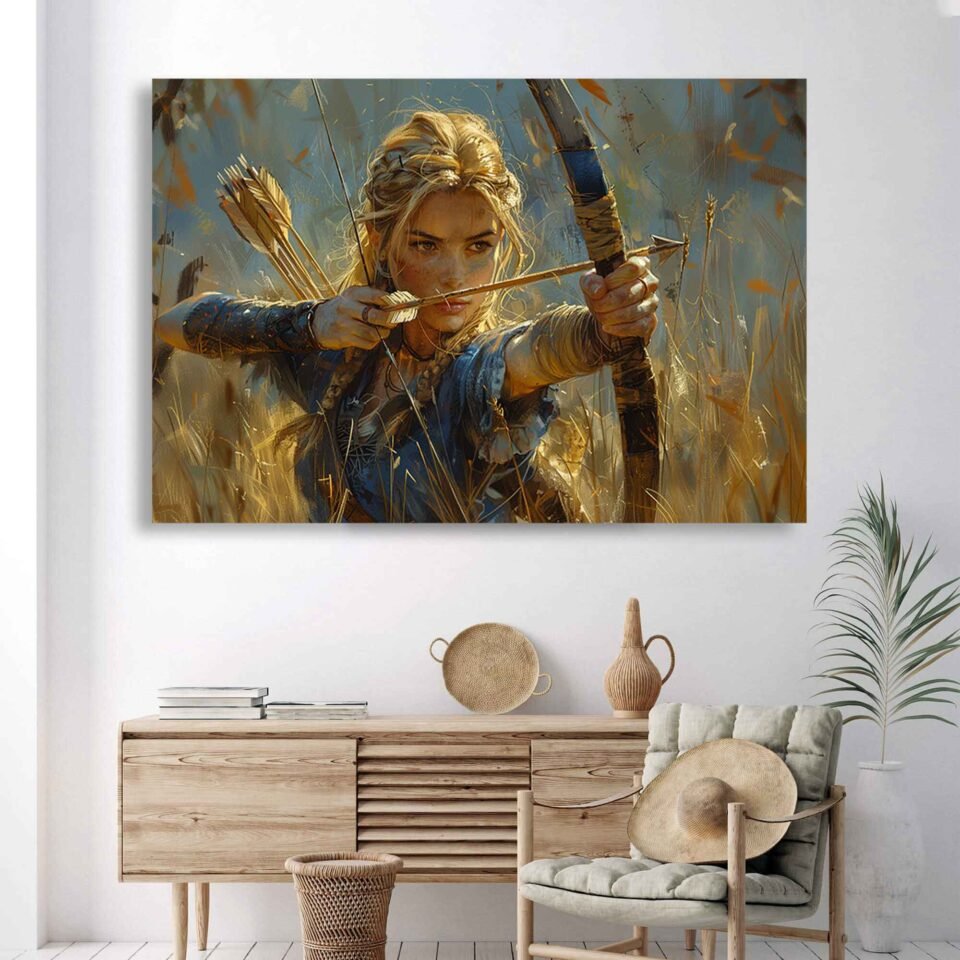 Archer Woman Wall Art - Image 3