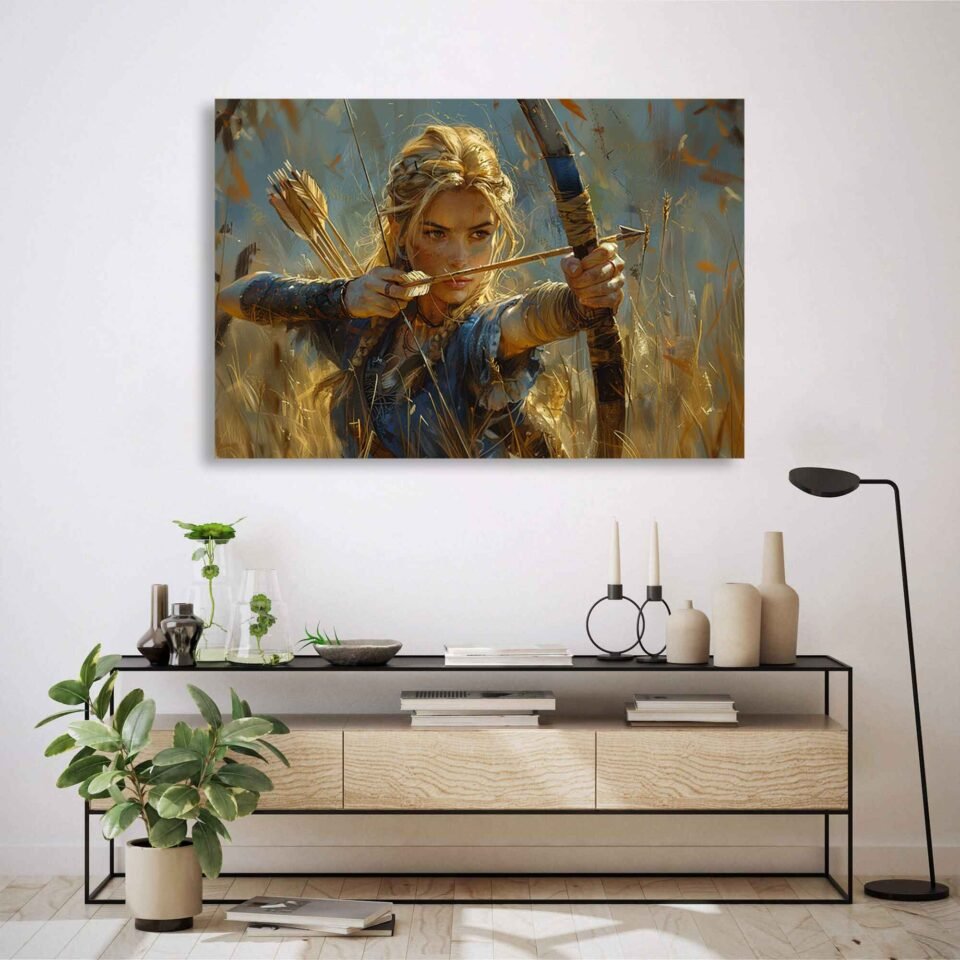 Archer Woman Wall Art - Image 4