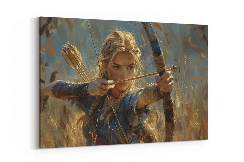 Archer Woman Wall Art - Image 2