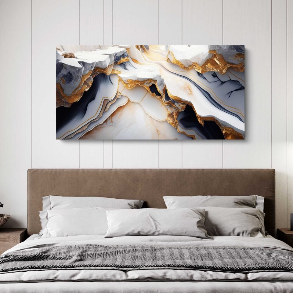 Abstract Gold - Vein Marble - Image 4