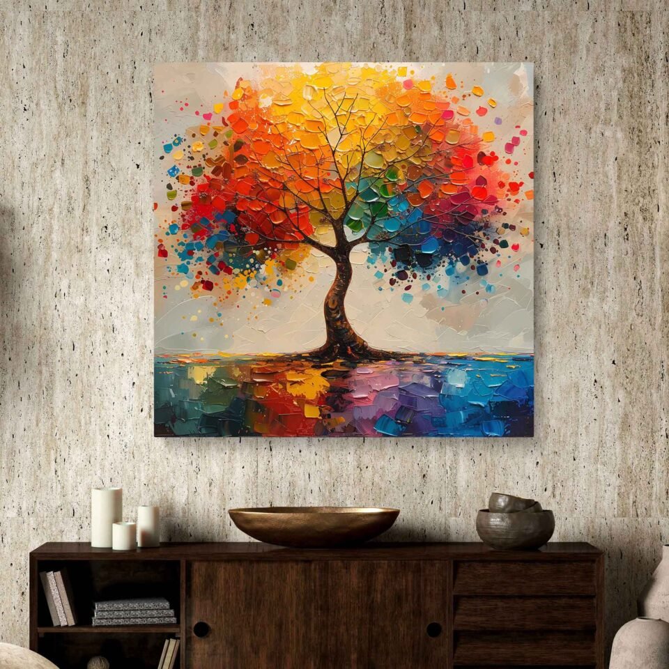 Abstract Art Tree of Life - Image 2