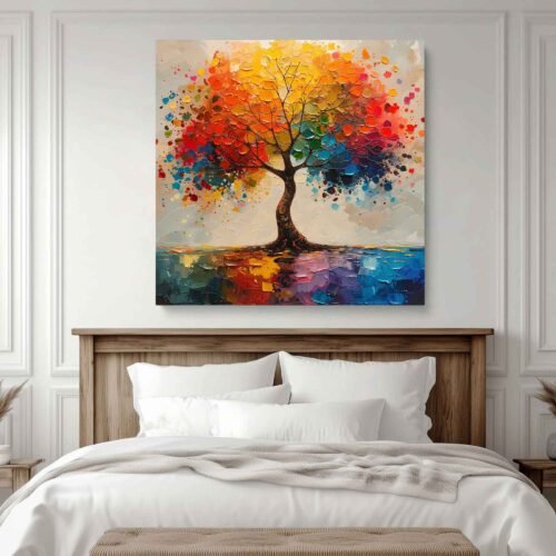 Abstract Art Tree of Life - Framed Wall Art Prints