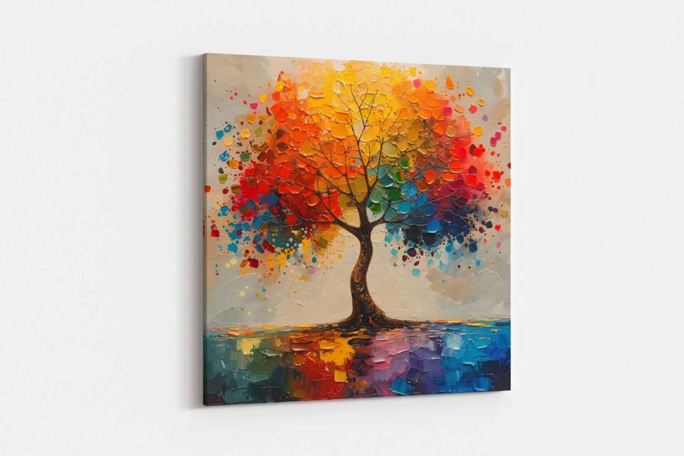 Abstract Art Tree of Life - Framed Wall Art Prints