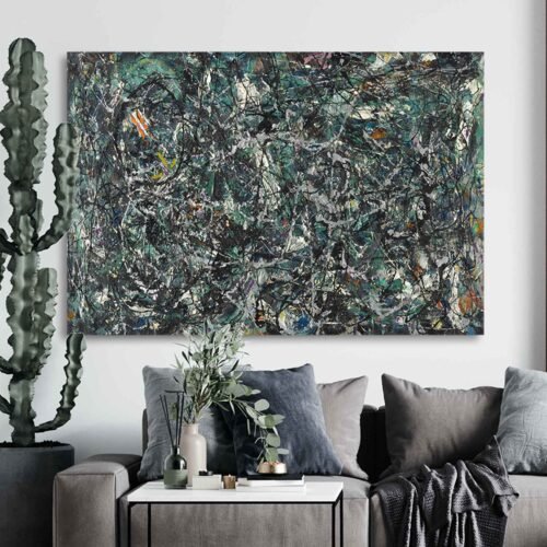 Full Fathom Five by Jackson Pollock - Elevate Your Space with Modern Abstract Art