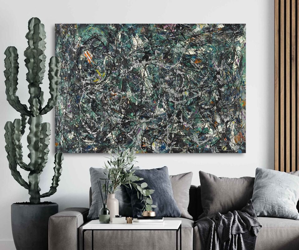 Full Fathom Five by Jackson Pollock - Elevate Your Space with Modern Abstract Art