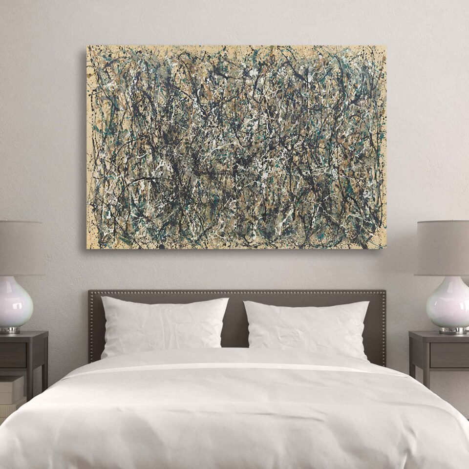 Abstract Pollock Art Prints - Image 3