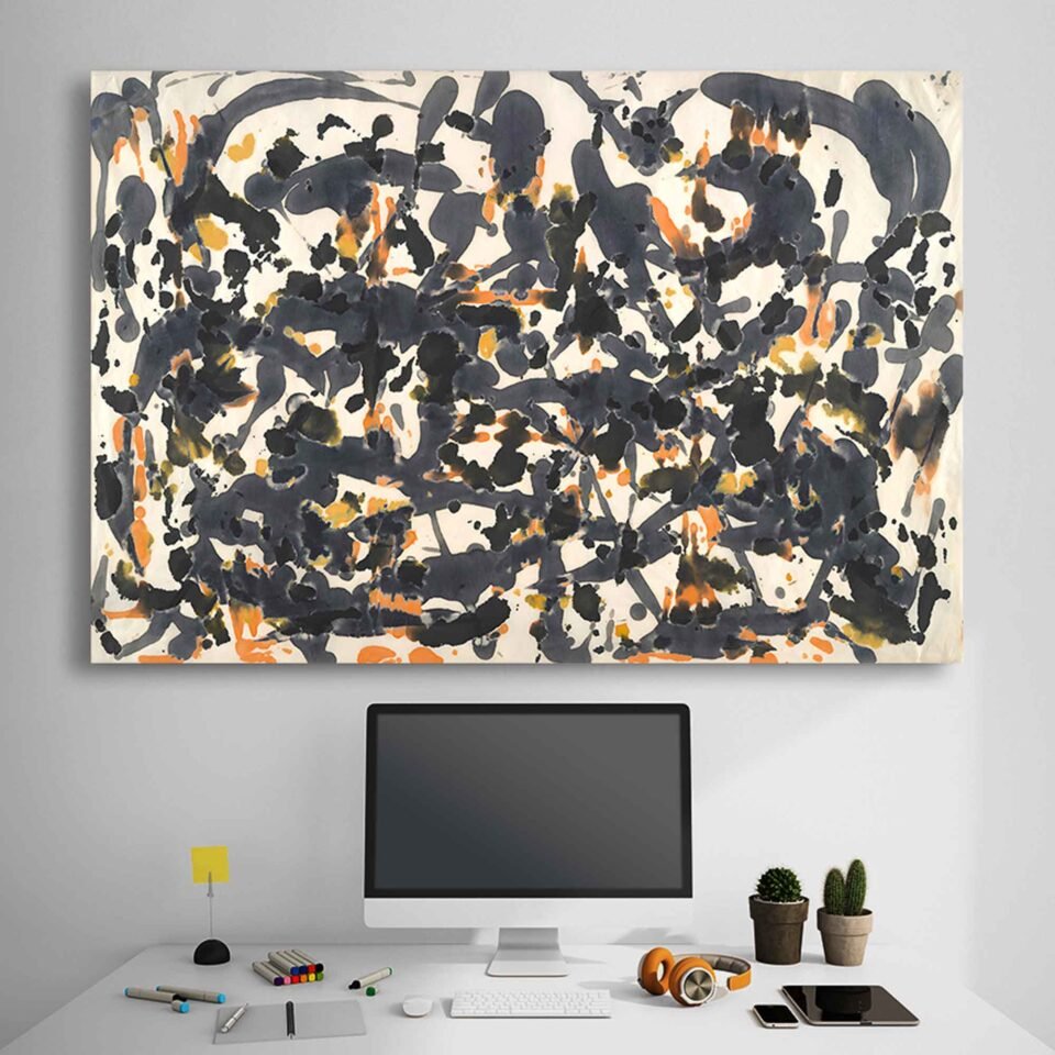 Jackson Pollock - 1951 - Image 4