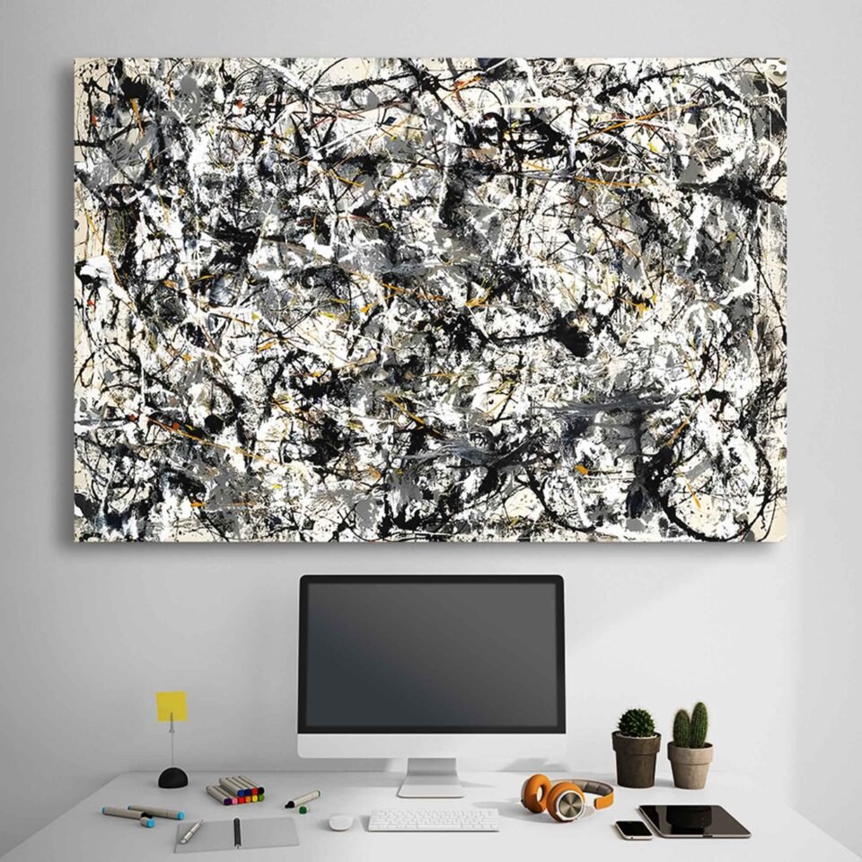 Cathedral by Jackson Pollock - Image 4