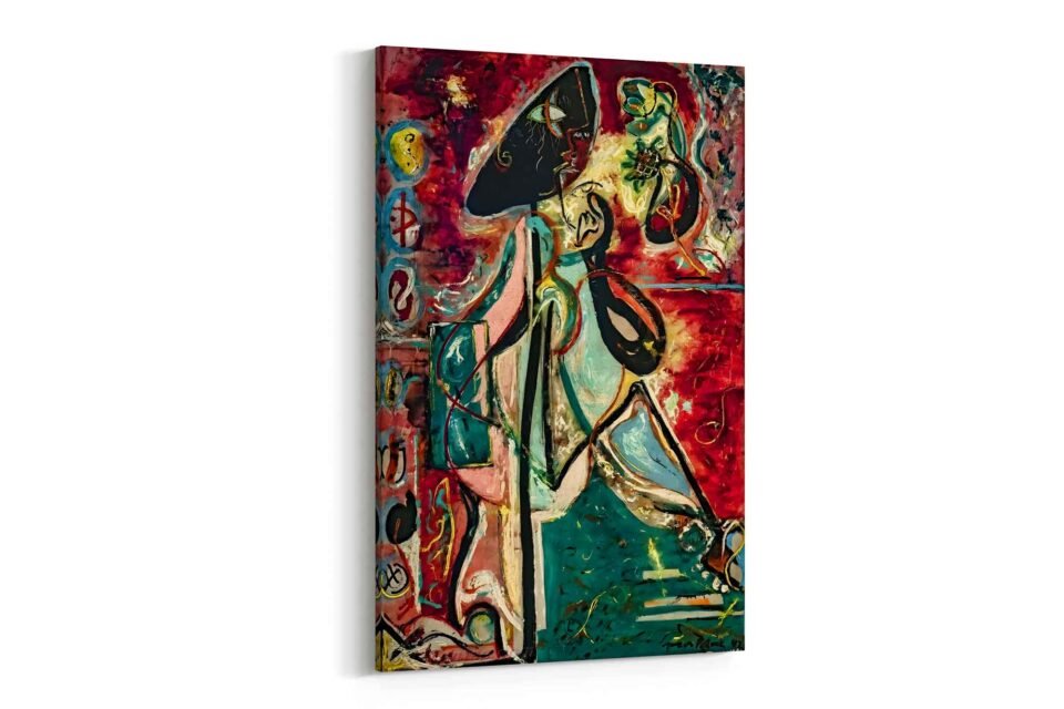 La Femme Lune by Jackson Pollock - Image 2