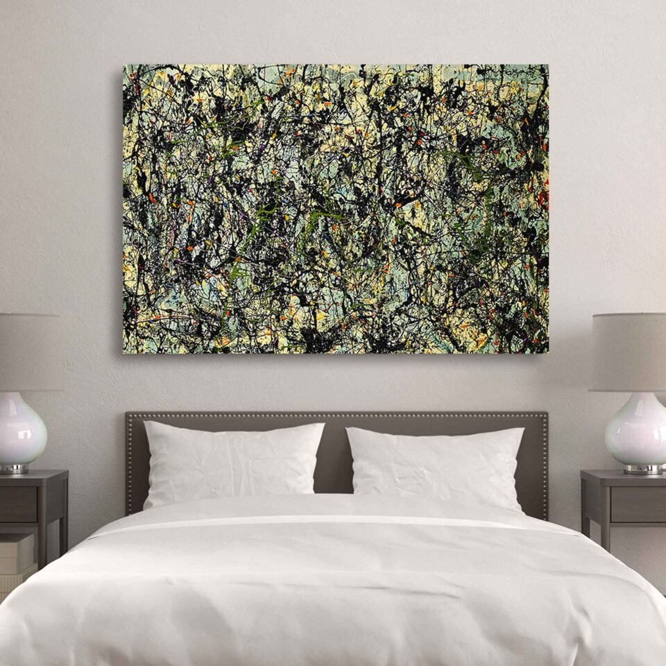 Lucifer-Artwork By Jackson Pollock - Image 4