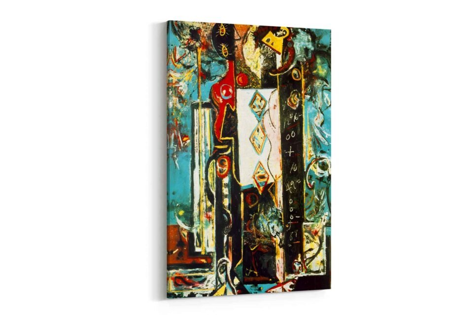 Male and Female by Jackson Pollock - Image 2