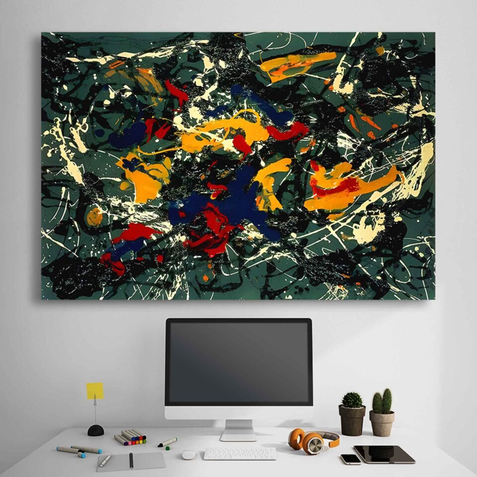 Number-3 by Jackson Pollock - Image 4