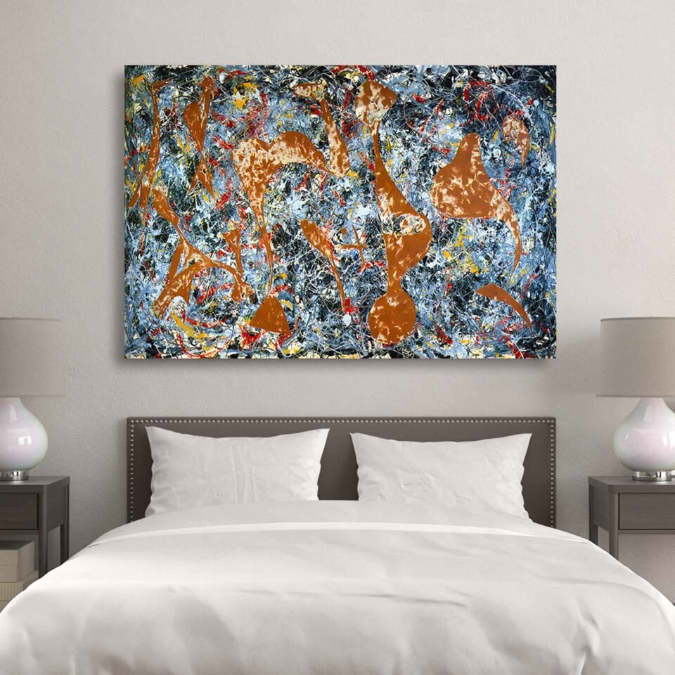 Out of the Web by Jackson Pollock - Image 3