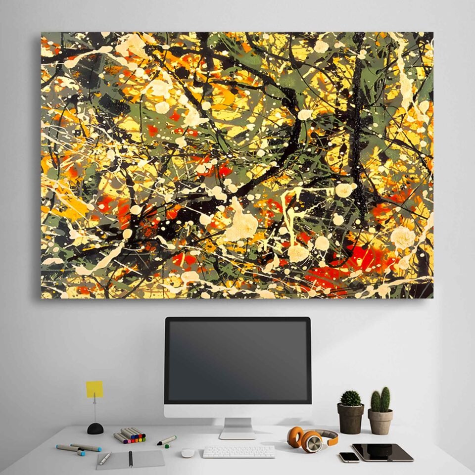 Multicoloured Drip by Jackson Pollock - Image 4