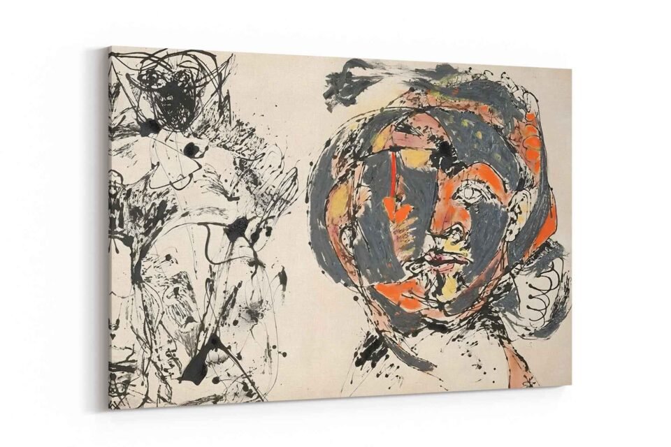 Portrait and a Dream by Jackson Pollock - Image 2
