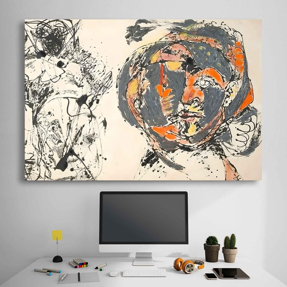Portrait and a Dream by Jackson Pollock - Image 4