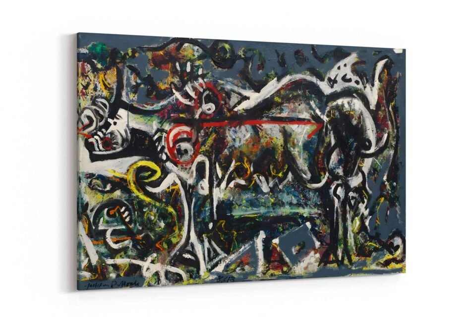 The She Wolf by Jackson Pollock - Image 2