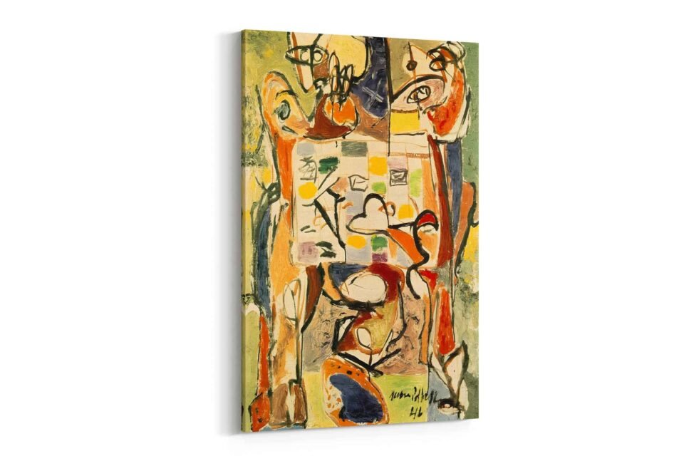 The Tea Cup by Jackson Pollock - Image 2