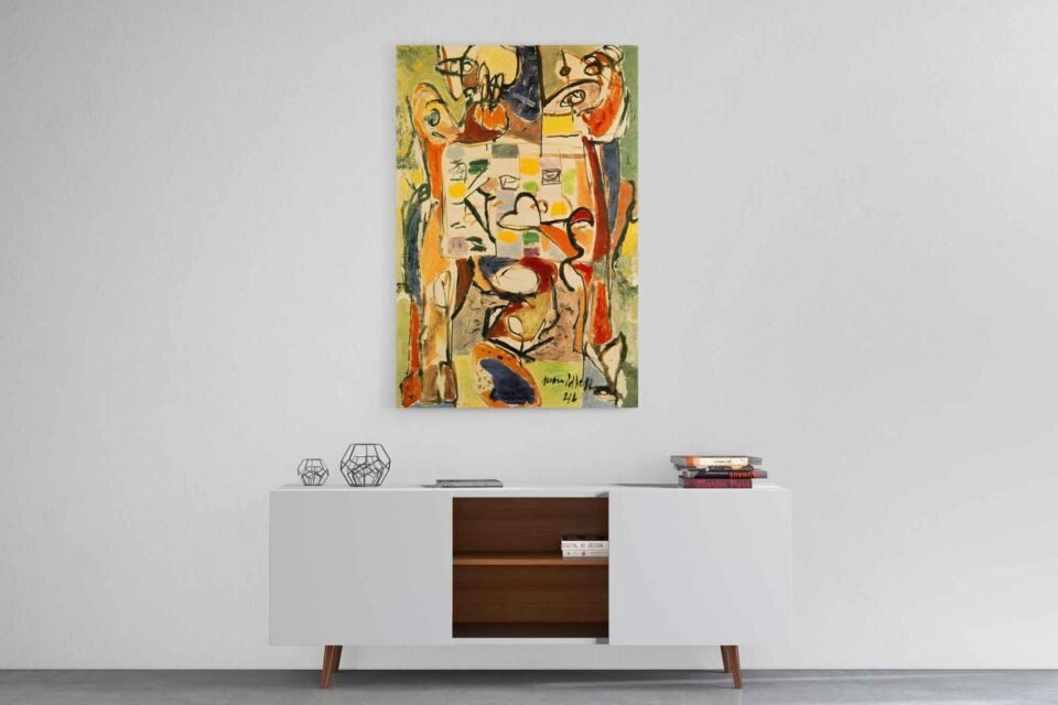 The Tea Cup by Jackson Pollock - Image 3