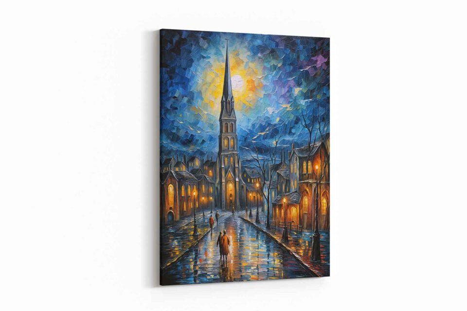 Church at Night - Image 2